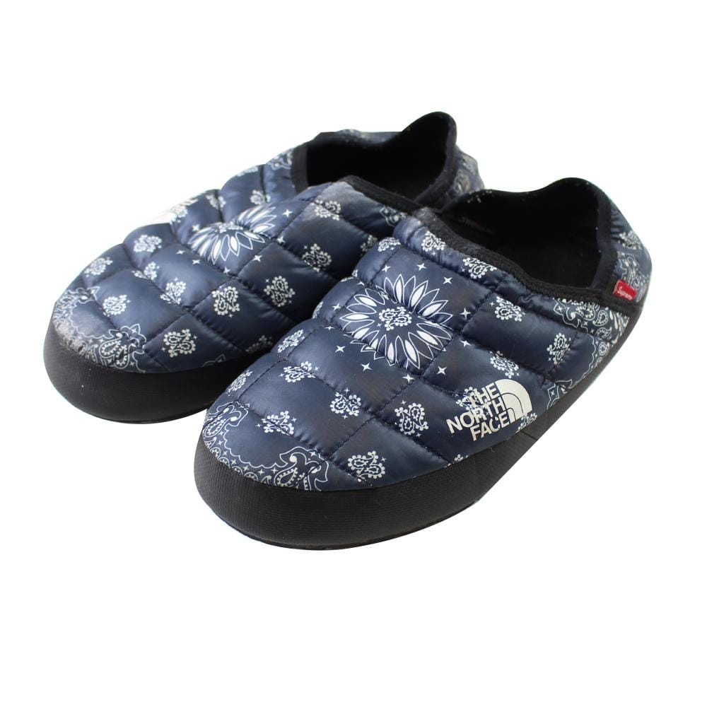 north face slippers supreme