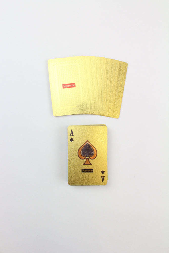 supreme gold deck of cards | SARUGENERAL