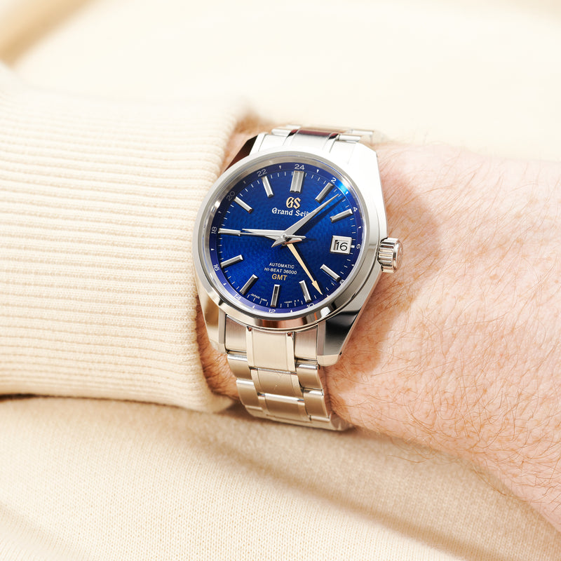 Grand Seiko Heritage SBGJ261 GMT Blue Dial – Subdial