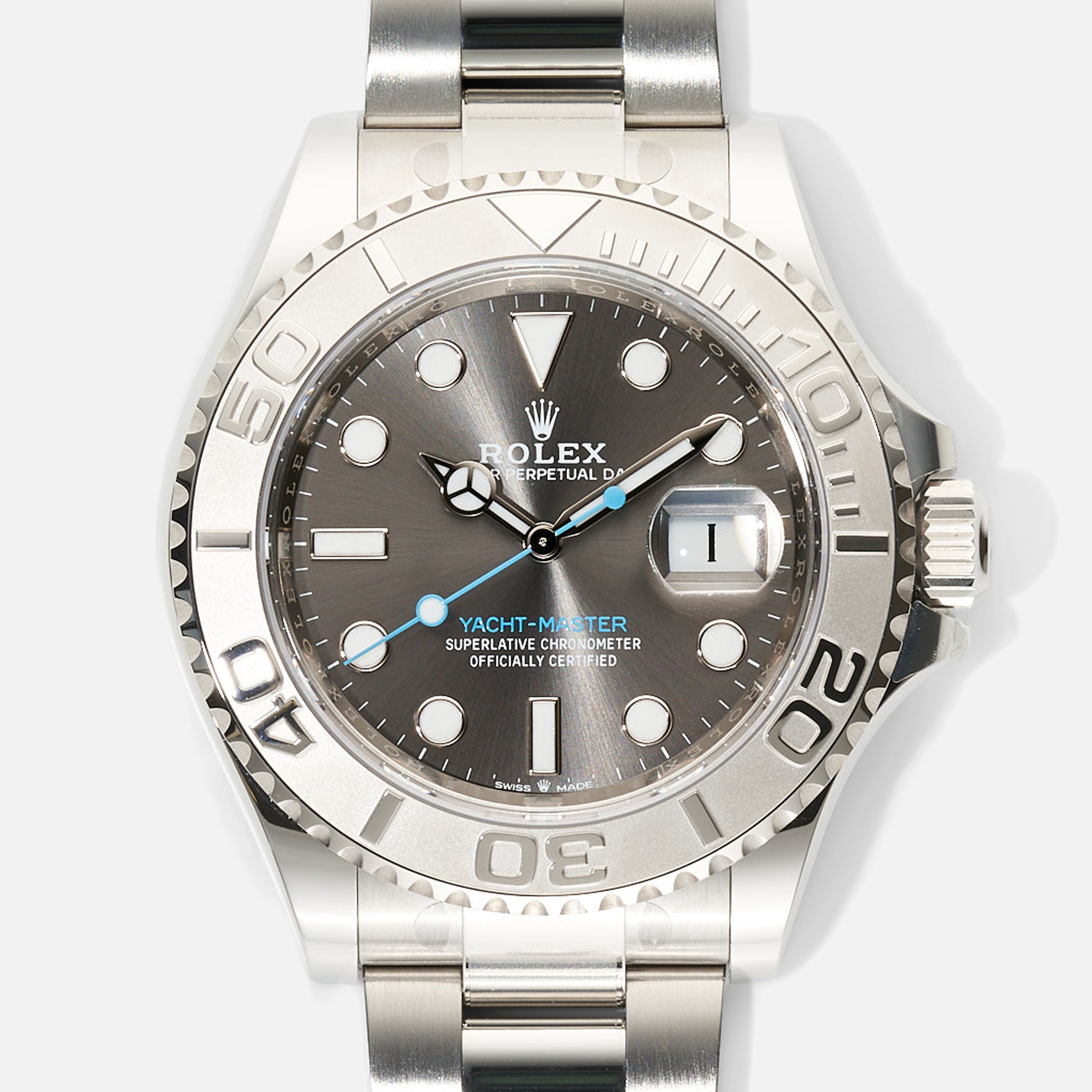 yacht master 40 grey