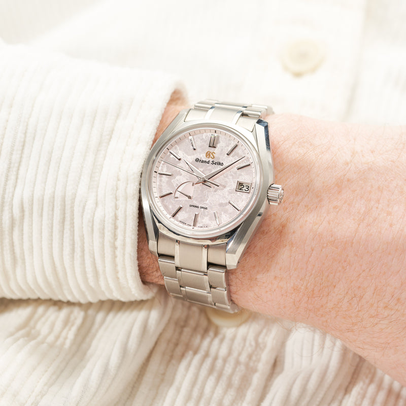 Grand Seiko Heritage Spring Drive SBGA413G 'Shunbun' Cherry Blossom –  Subdial