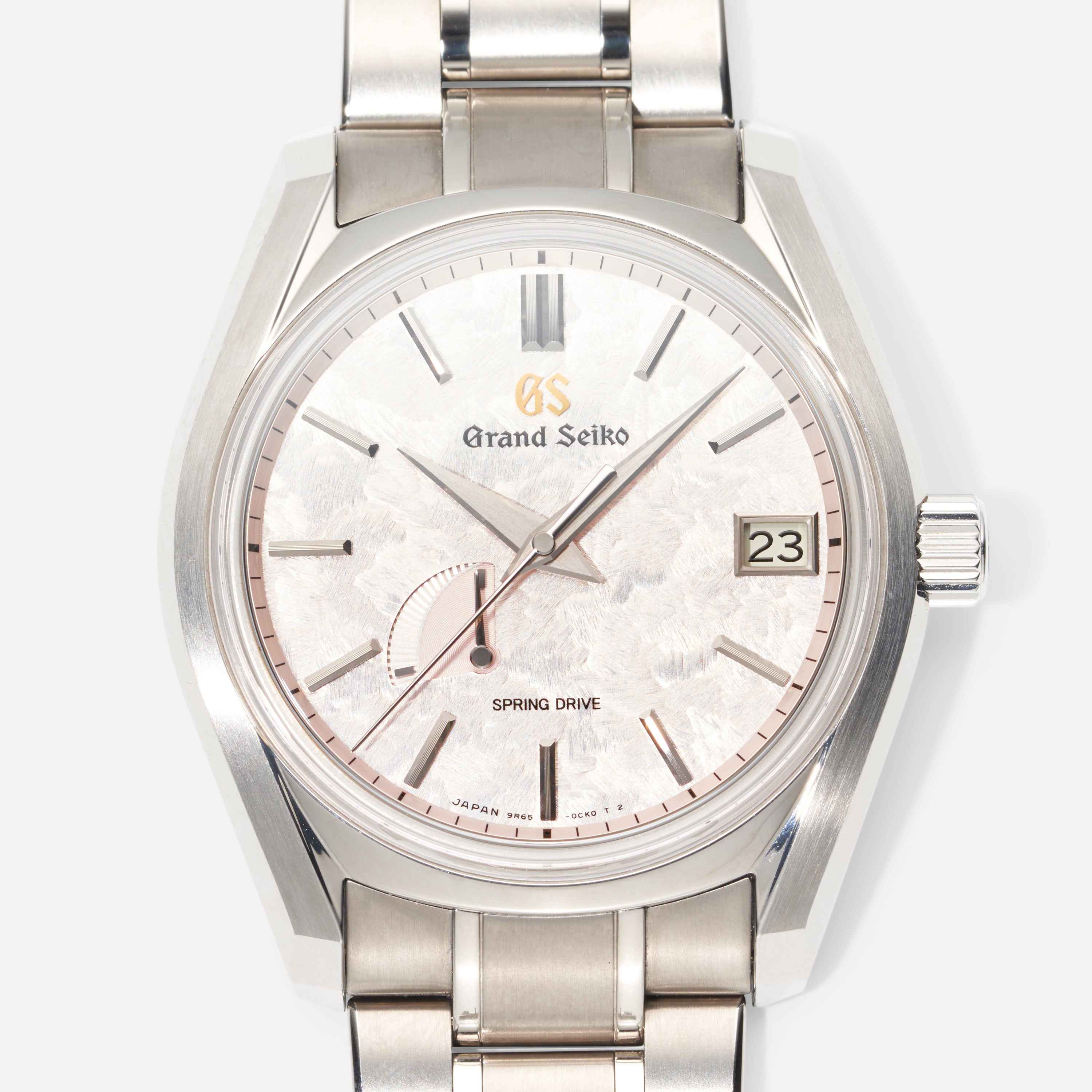 Grand Seiko Heritage Spring Drive SBGA413G 'Shunbun' Cherry Blossom –  Subdial