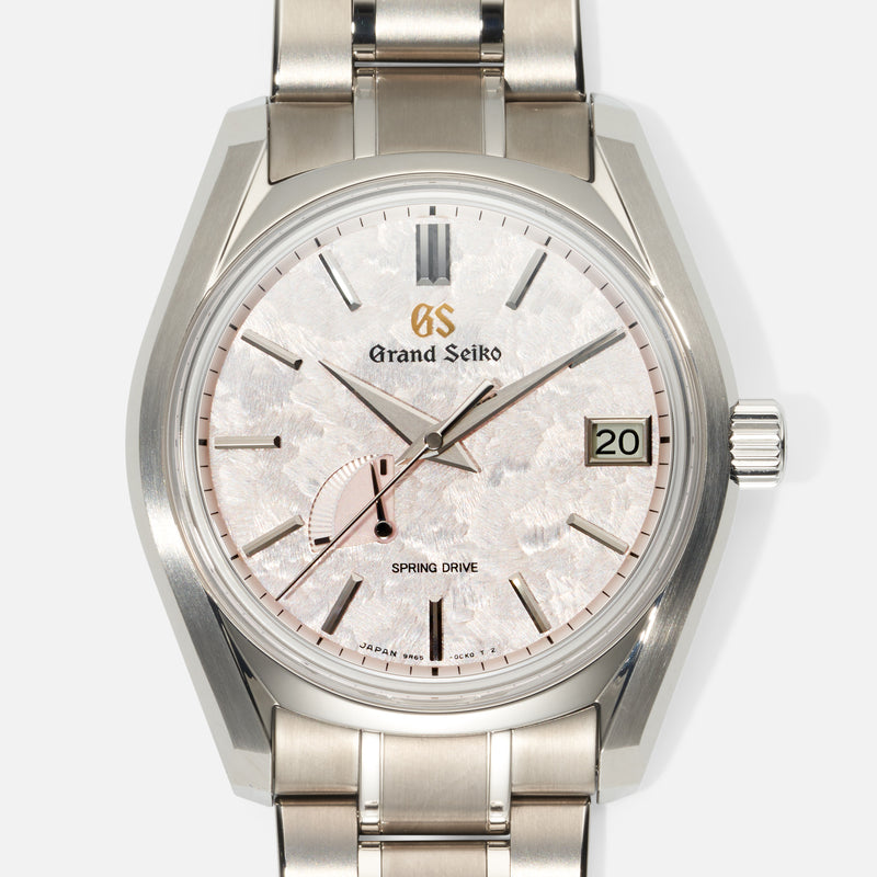 Grand Seiko 62GS Spring Drive 'Shunbun' Cherry Blossom SBGA413G – Subdial