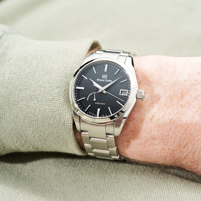 Grand Seiko Spring Drive SBGA285 Black Dial – Subdial