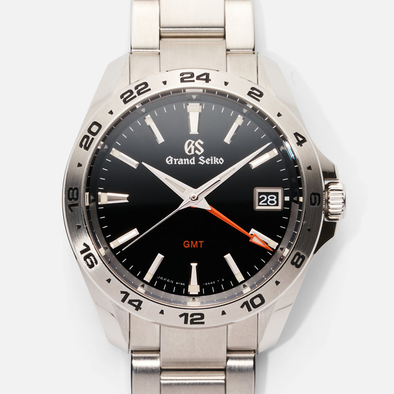 Grand Seiko Sport GMT Quartz SBGN003G Black Dial – Subdial