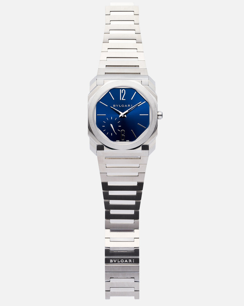 Bulgari Octo Finissimo S Blue Dial – Subdial