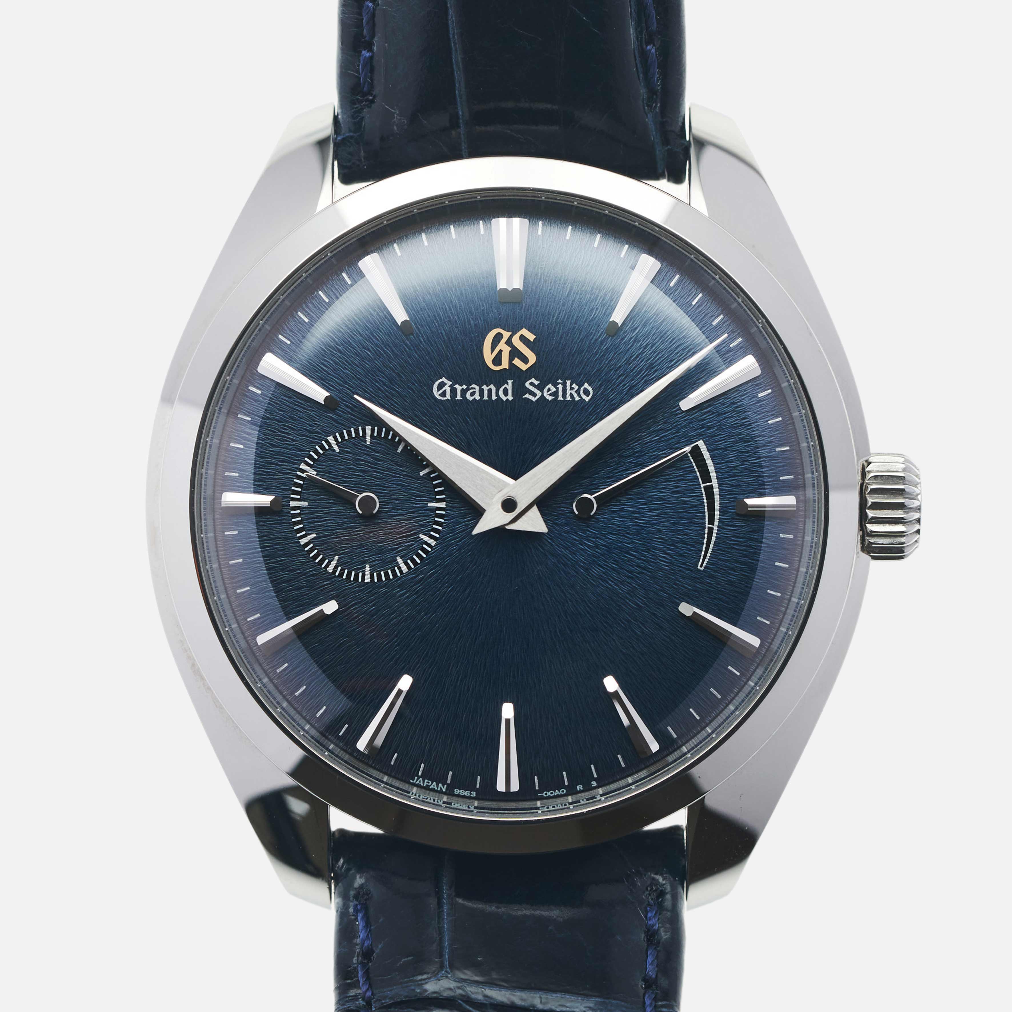 Grand Seiko Elegance Blue Dial SBGK005 – Subdial