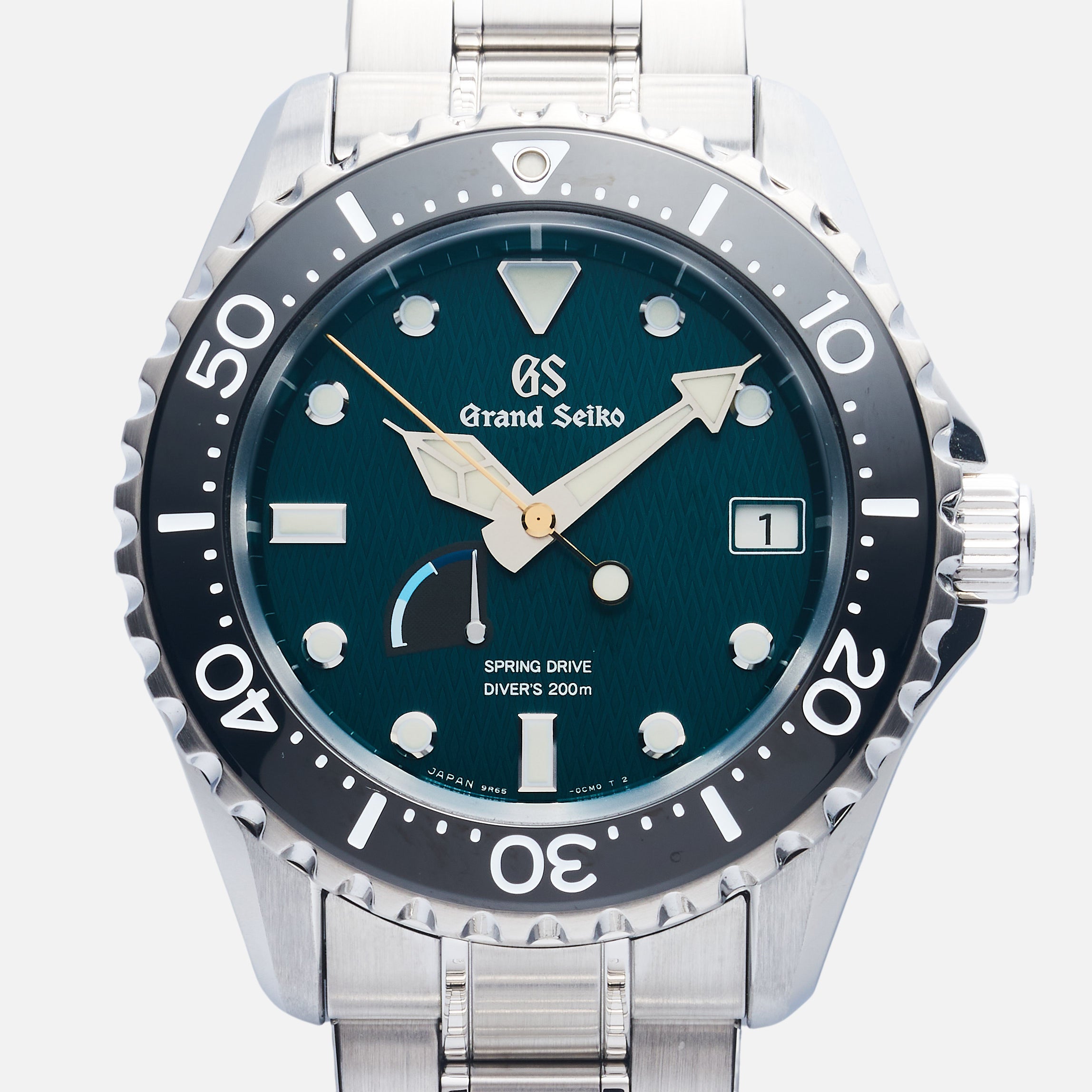 Grand Seiko Spring Drive SBGA391 Diver Limited Edition – Subdial