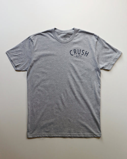 The Crush City Tee (Cream/Orange)