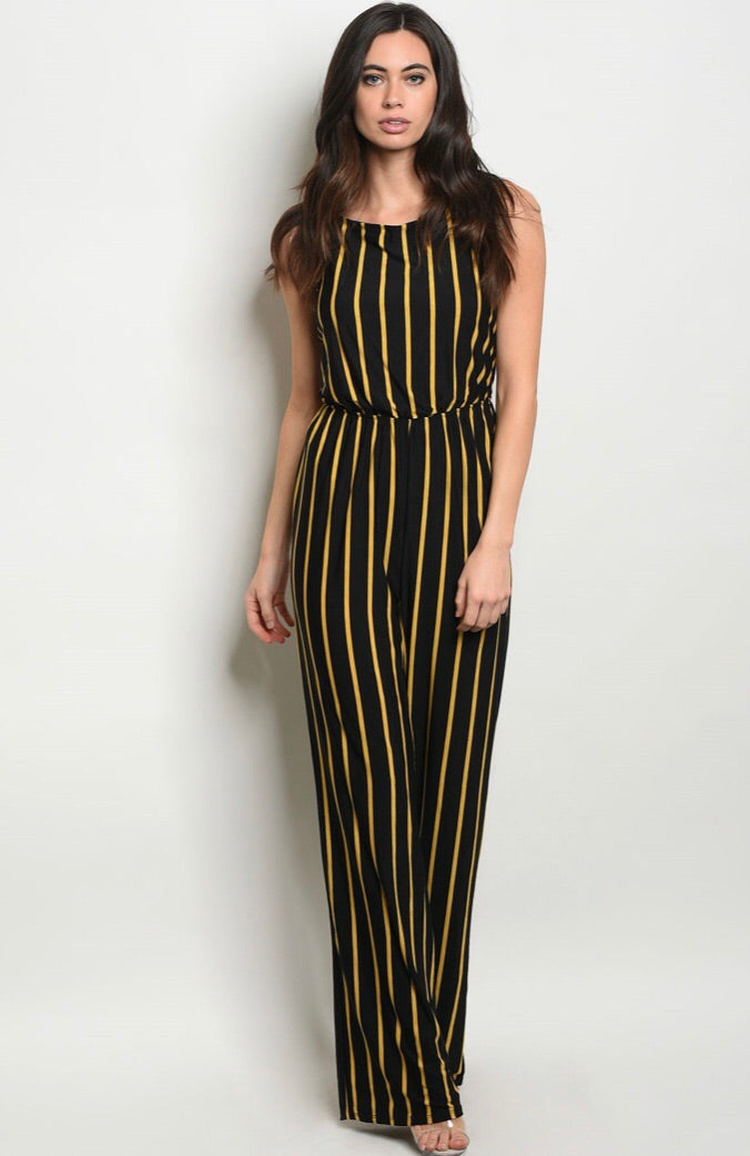 closet jumpsuit mustard