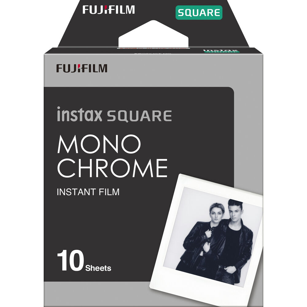 verbergen Arbitrage Il Fujifilm Instax Square White Frame Monochrome Instant Film, 10 Exposur —  Pro Photo Supply