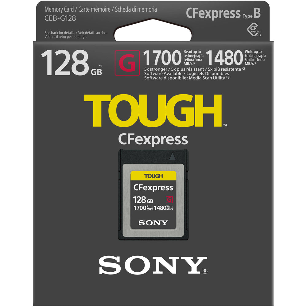 Sony Cfexpress Type B Tough Memory Card Pro Photo Supply