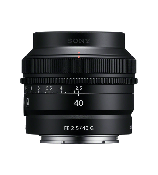 SONY FE 40mm f2.5G SEL40F25G 超美品 フィルター付き-