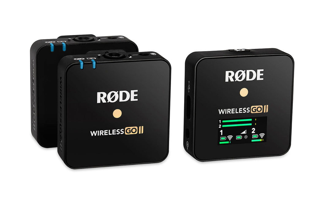 RØDE Wireless GO II Dual Channel Wireless Microphone System — Pro