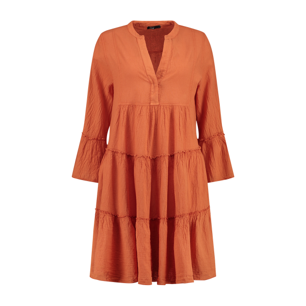 Devotion Twins Midi Ella Orange Dress