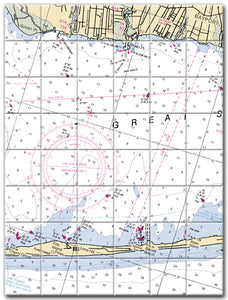 New York Nautical Chart Tile Art And Murals Seakoast