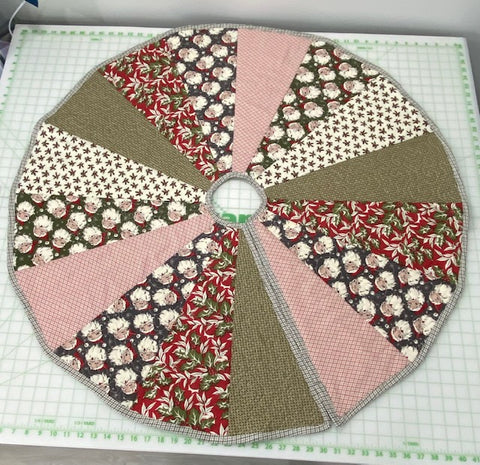 Sew As You Go Tree Skirt