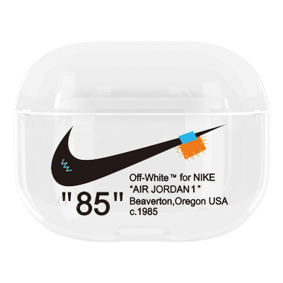 Coque airpods nike noir