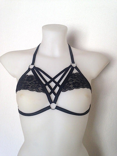 Bad Star Lingerie on X: Black Crystal  Set XXS TO 4XL 💛 https