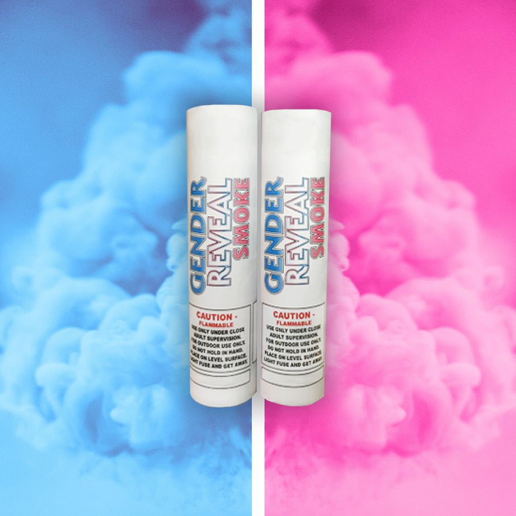 Pink Smoke Bomb - Baby Gender Reveal Smoke Bombs