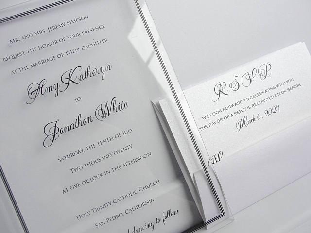 unique wedding invitations