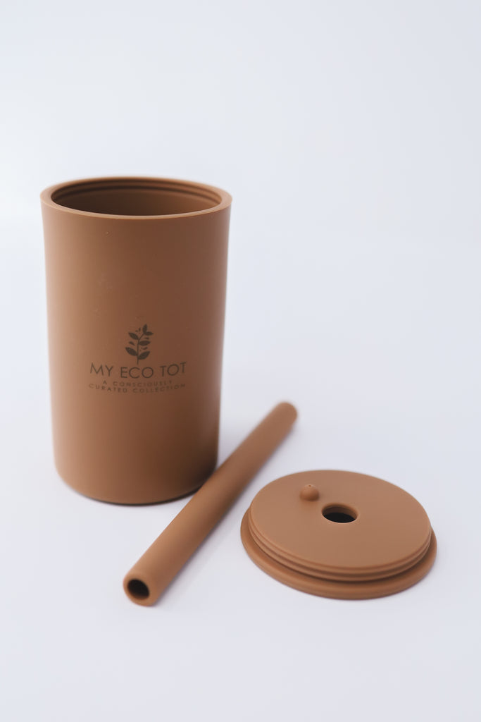 SPILL-PROOF SILICONE SIPPY Cup Lid With Straw Hole Straw Cup Cover Mason  Jar $4.85 - PicClick AU