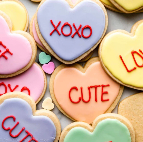 valentine's day themed cookies treats to make at home