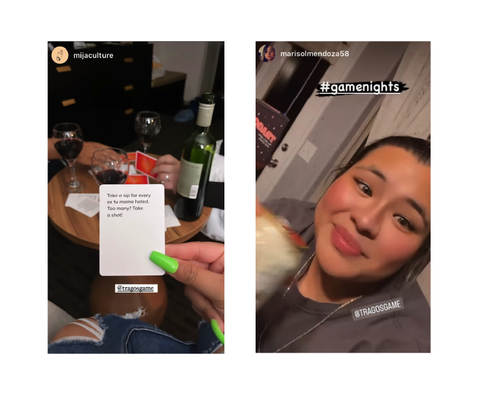 social media roundup images selfies playing tragos games
