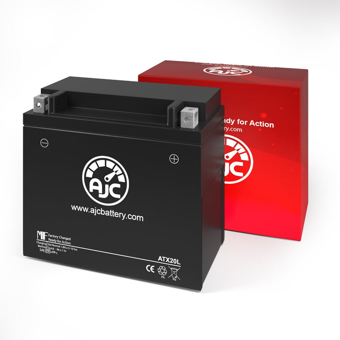 AJC® ATX20L Powersports Batterie de Remplacement-2