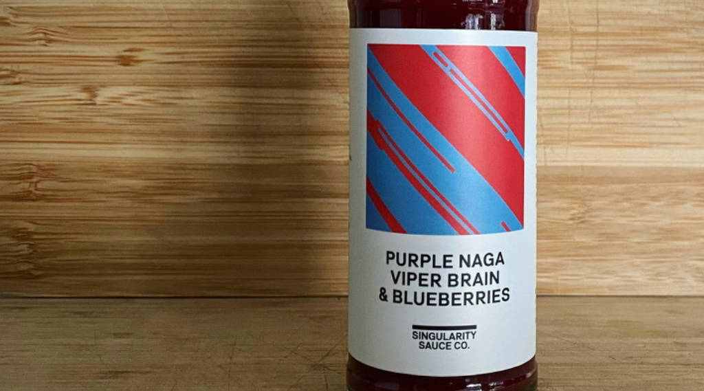 Scottish blueberry hot sauce