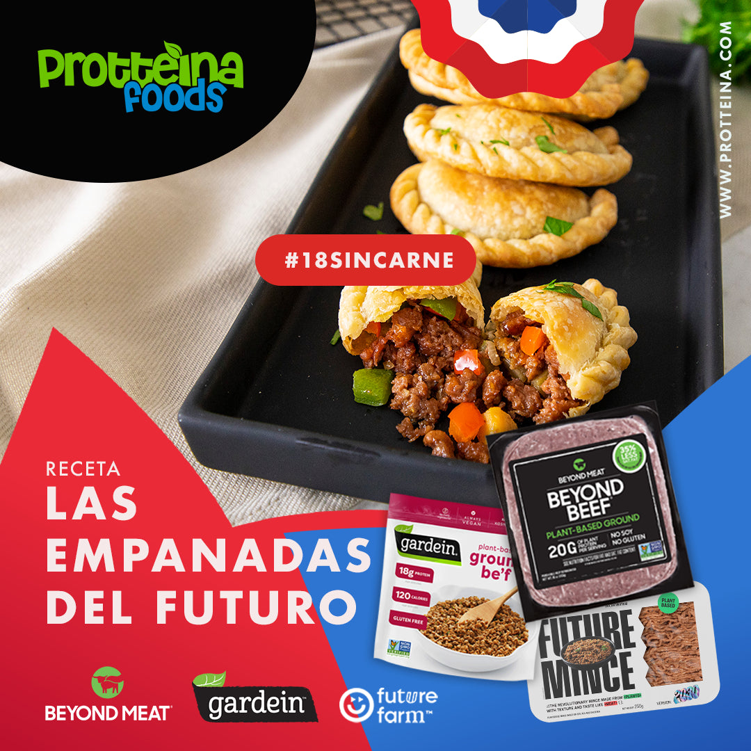 Empanadas de Pino Plant Based con Beyond Beef - Protteina Foods