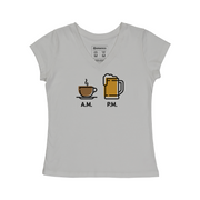 Women's V-neck T-shirt - AM PM - Beer