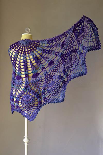 peacock shawl