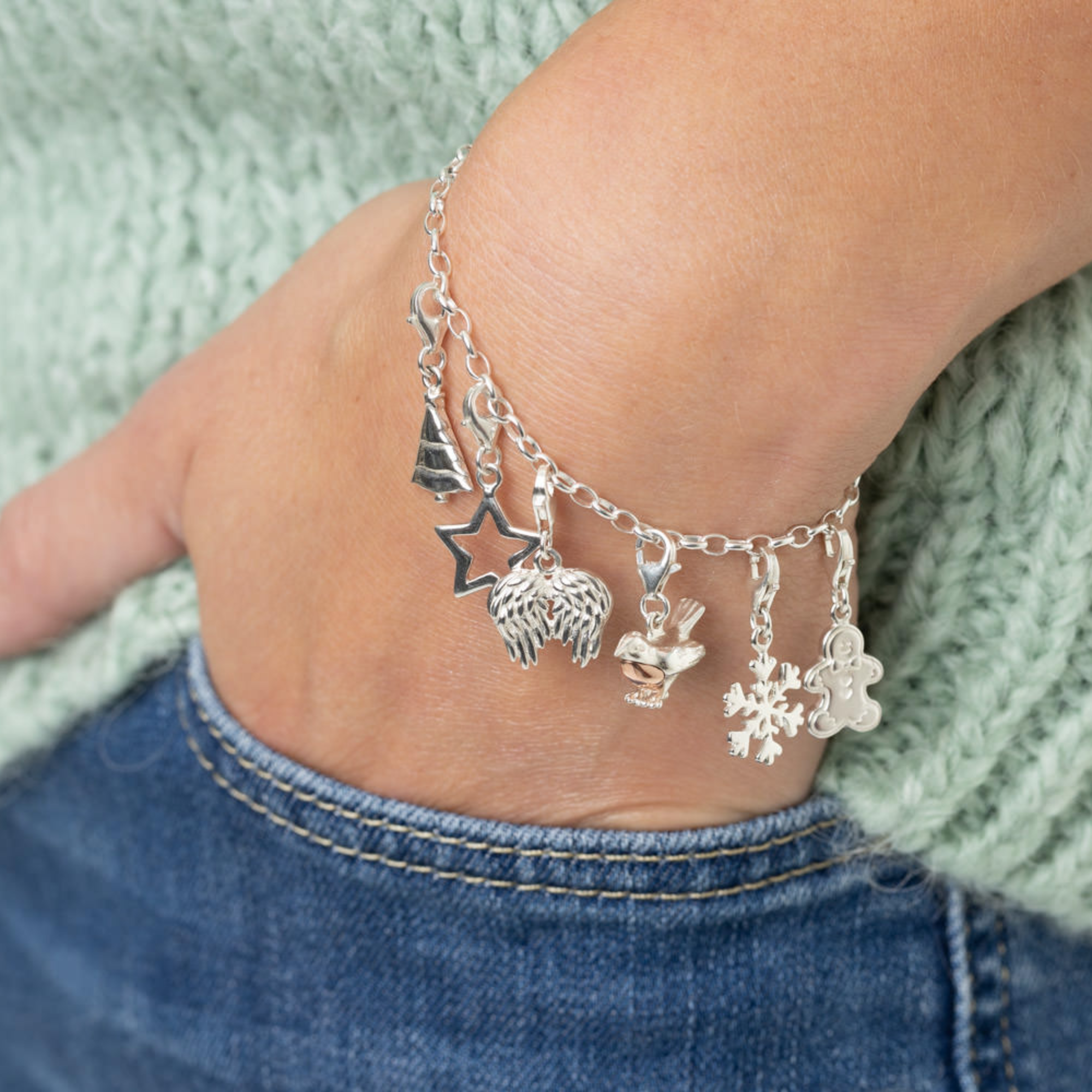 Weihnachts-Charm-Armband von Lily Charmed