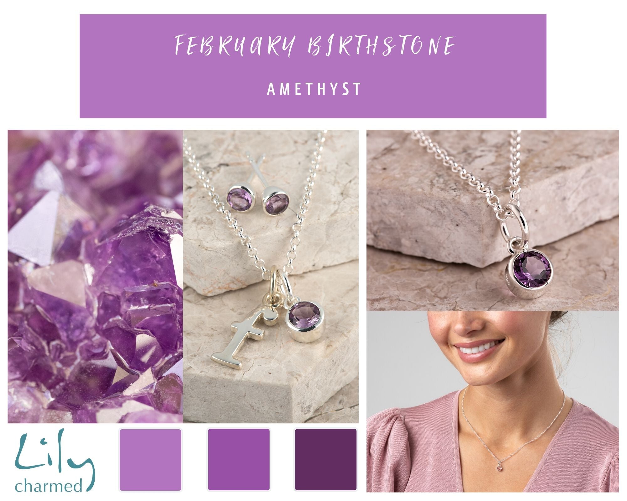 Amethyst Februar Geburtsstein