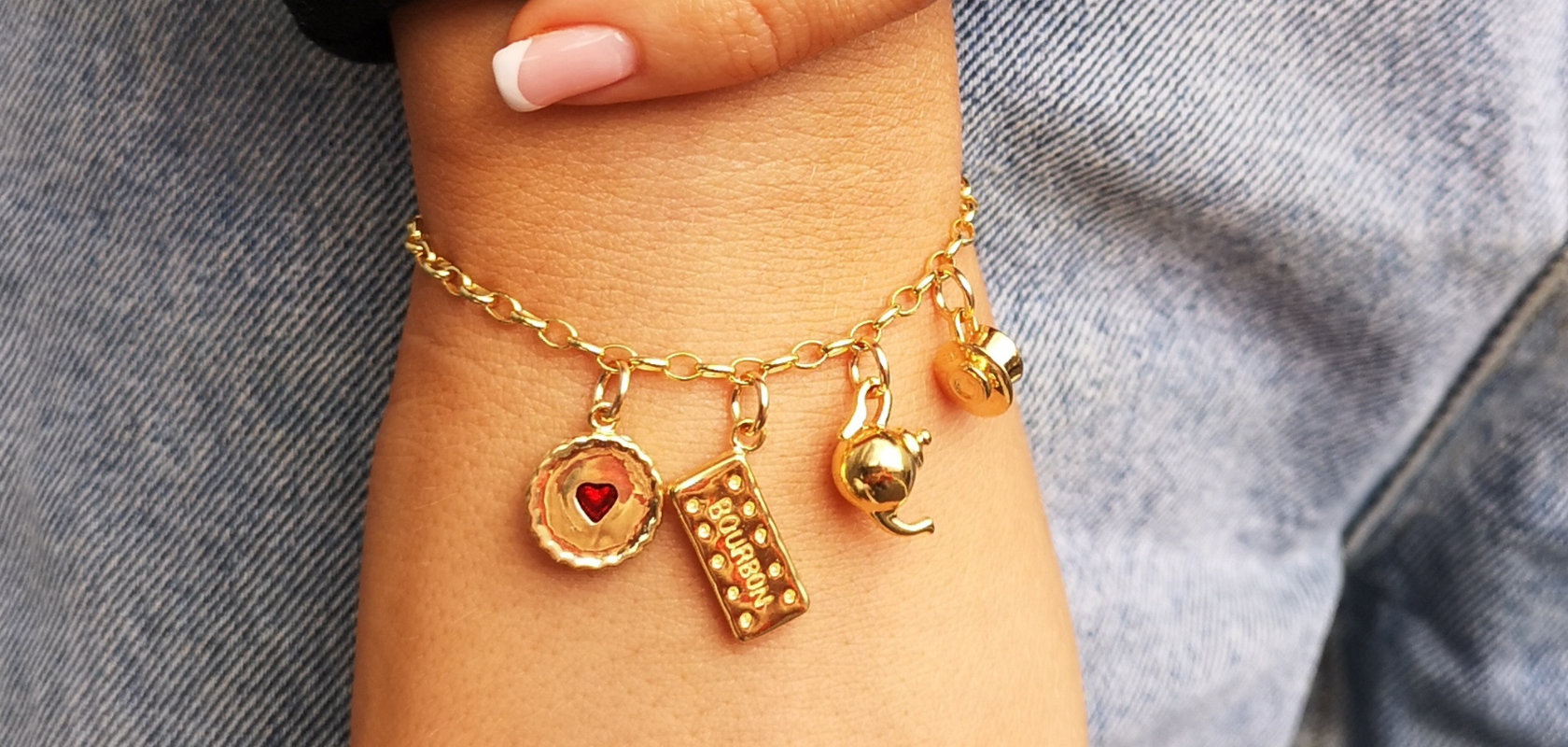 Charm-Armband „Essen und Trinken“ | Lily Charmed