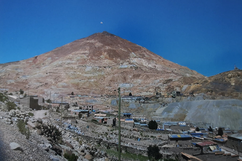 Potosi Silbermine in Bolivien