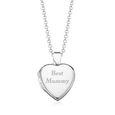 Louis Heart Locket  Engraved and Photo Personalized – Roro Arabia