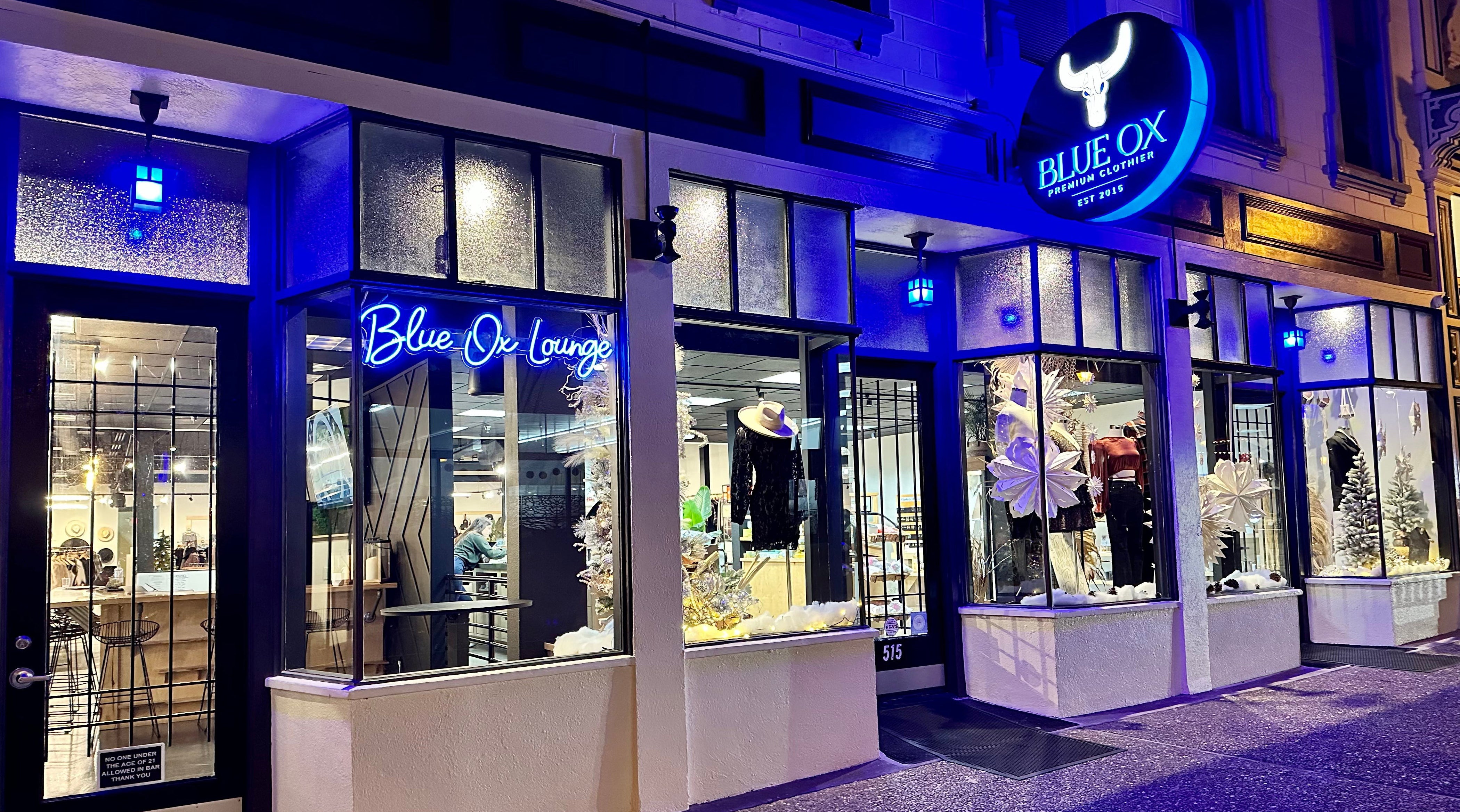 Blue Ox Store Front