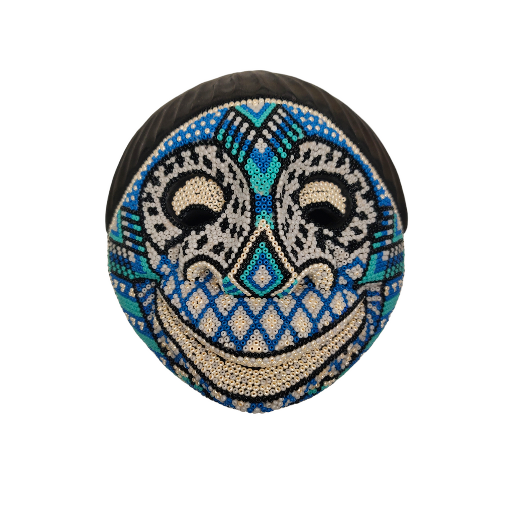 These beaded masks are bringing together a whole new community to find  healing