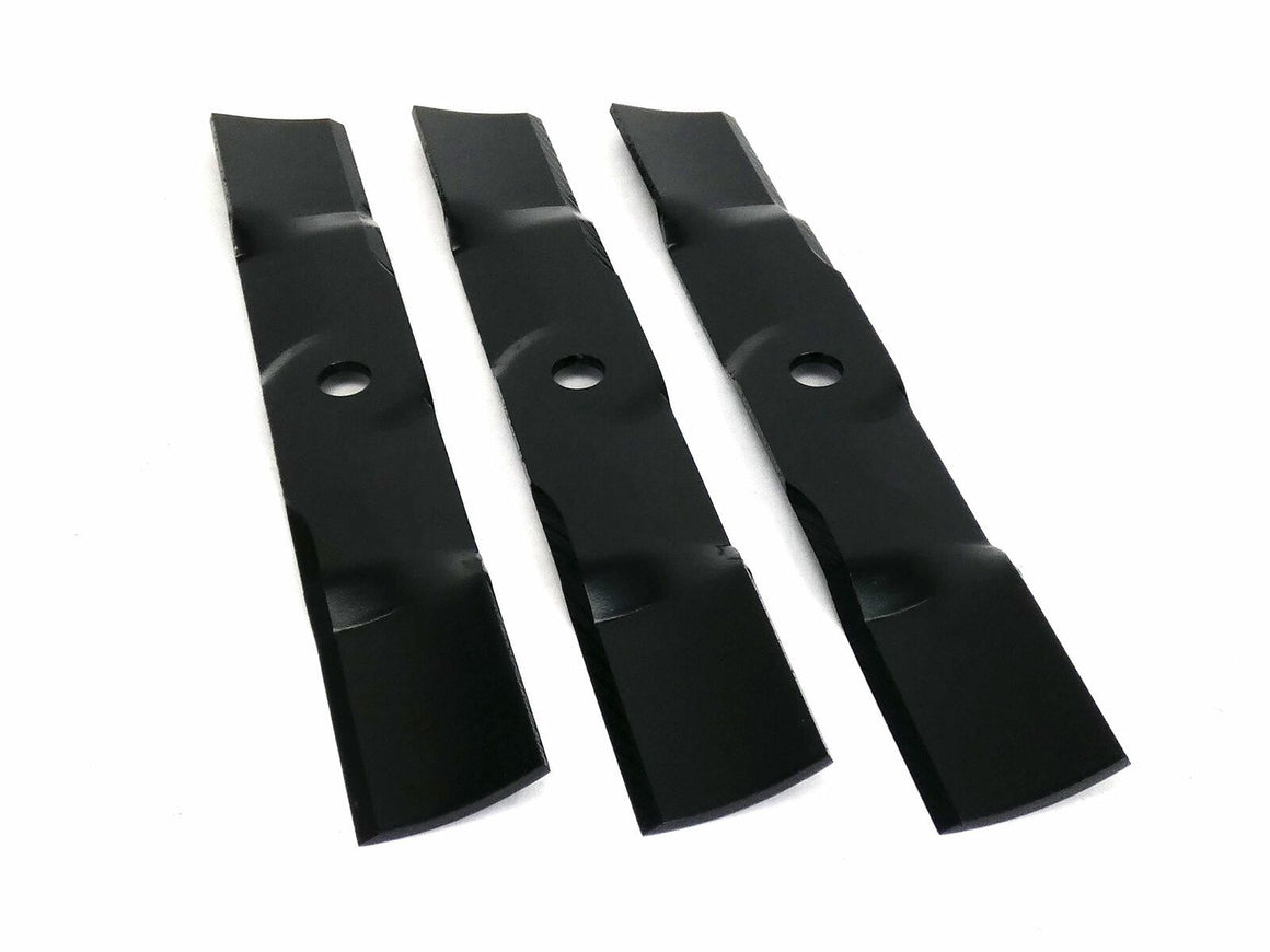 3-Pack Compatible Mulching Blade for John Deere Mower Decks and Materi ...