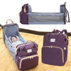 New Woman Portable Folding Crib Diaper Backpack