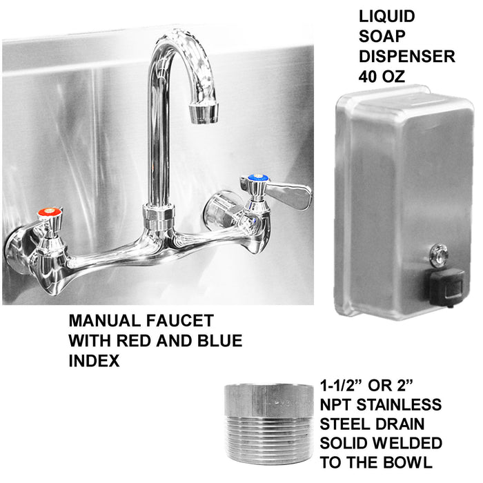 Commercial Stainless Steel Sink 032m60208r Free Shipping