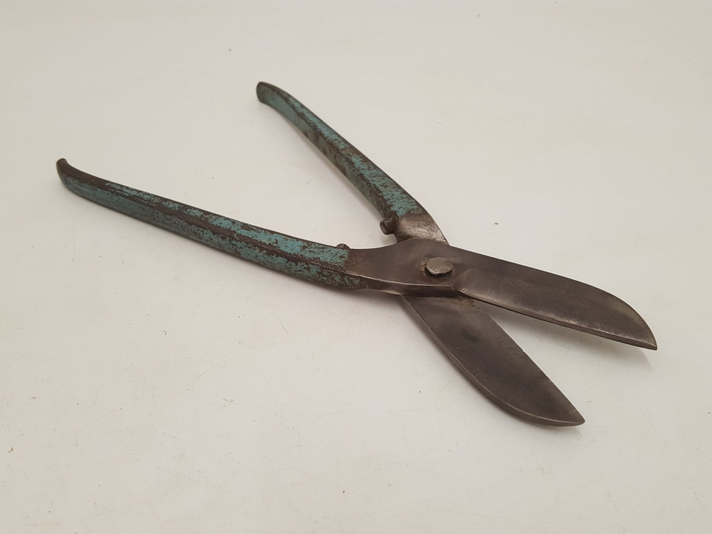 Large 12 Vintage Gilbow Heavy Duty Tin Snips 30424 The Vintage Tool