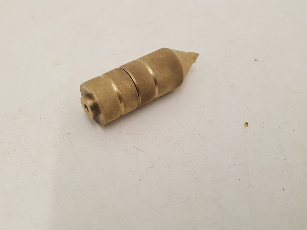 old brass plumb bob