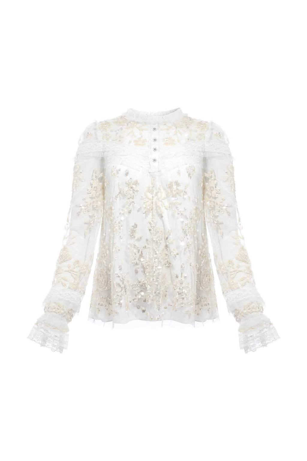 AW19 New Season Ava Blouse in Ivory.