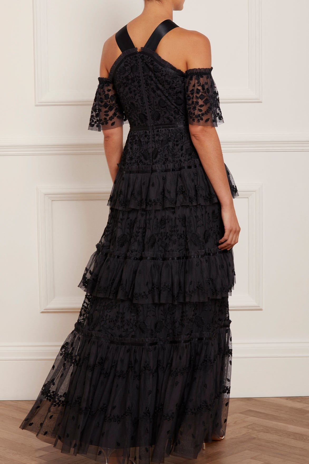 Primrose Gown – Black | Needle & Thread