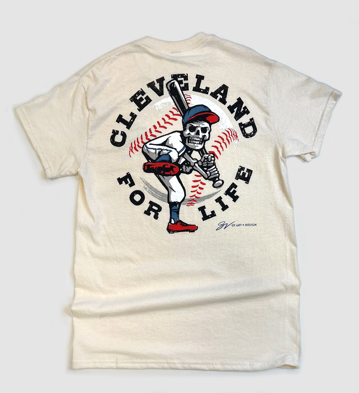 Classic Major League Mens Graphic Tee: Wild Thing, Jobu, Indians, Cleveland  – The ATV Family