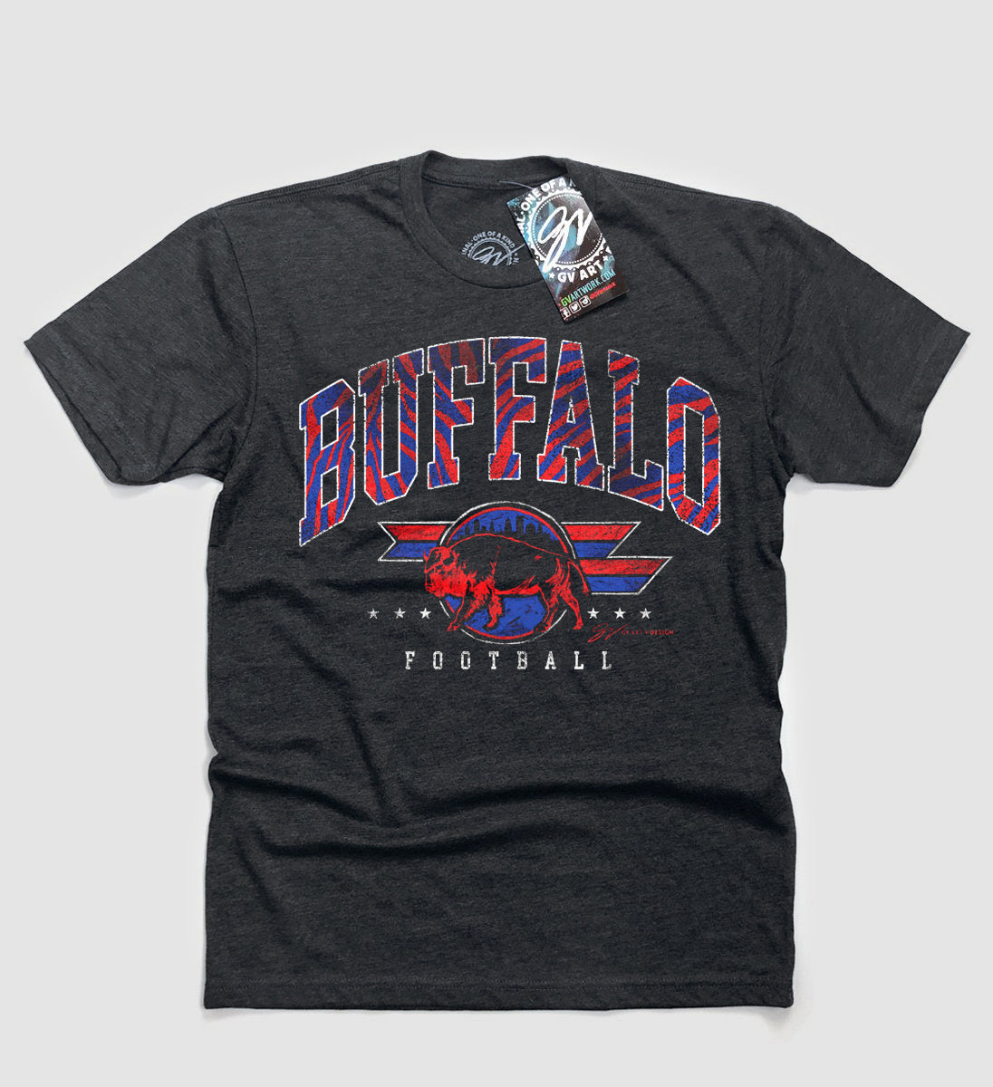 Buffalo Love Football Unisex College Hoodie 