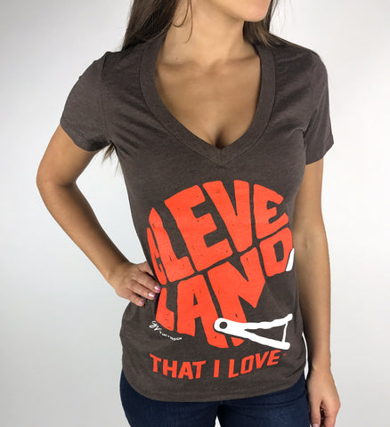 womens cleveland browns shirt